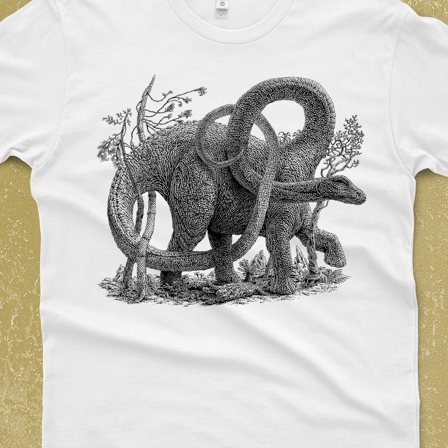 Brontosaurus T-shirt - Dinosaur Shirt