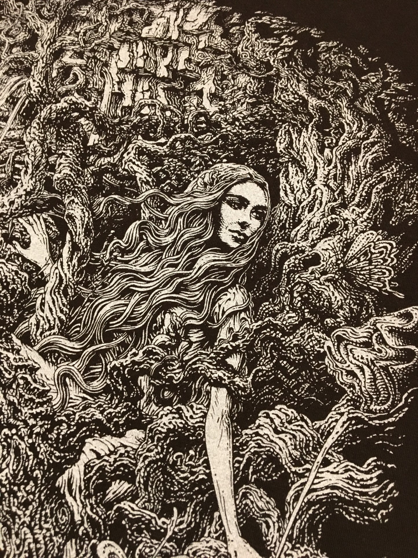 "Mother Nature's Daughter" Screen Print or Original Ink Drawing