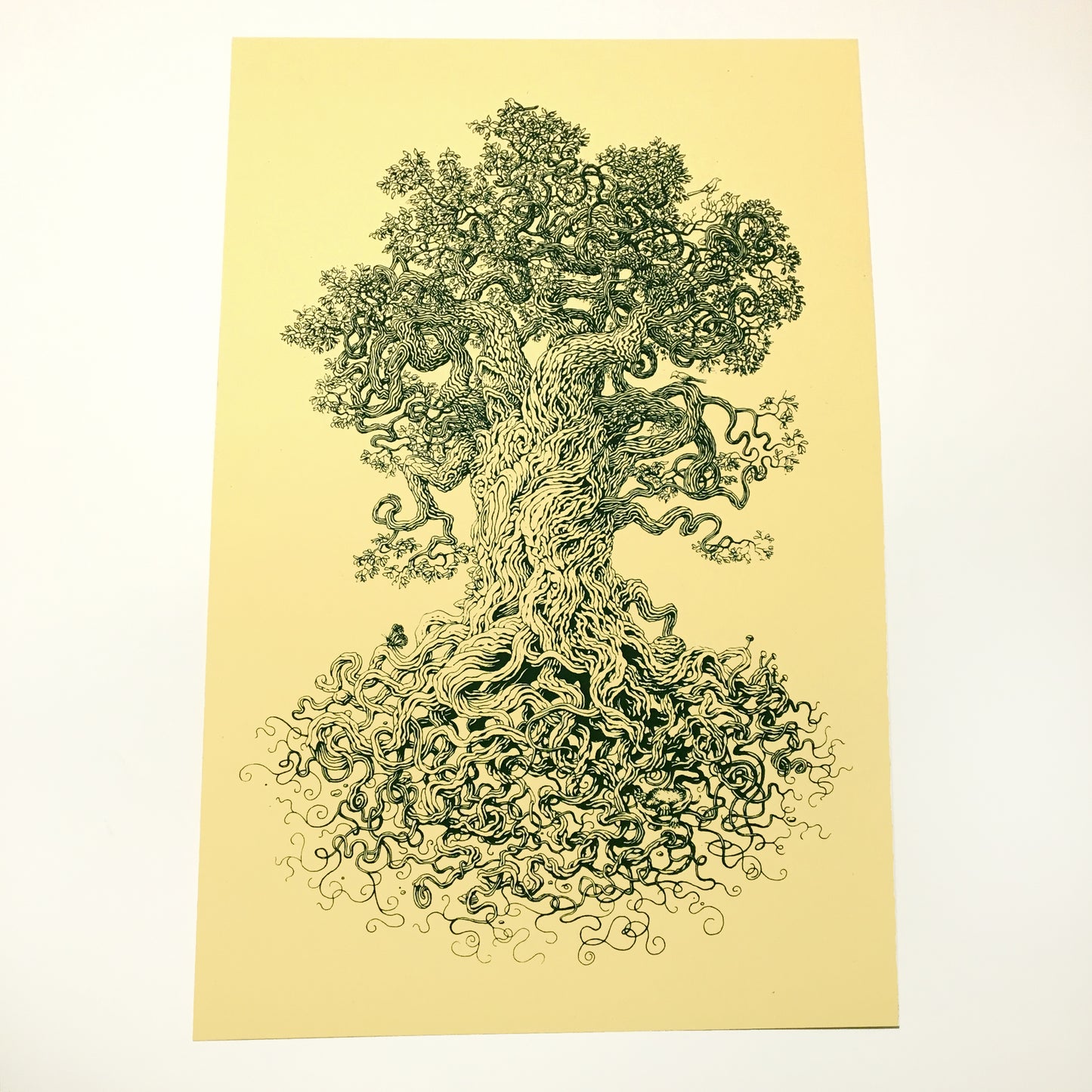 "Mother Nature's Daughter" Screen Print or Original Ink Drawing