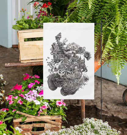 Tide Pool Life Yard Flag