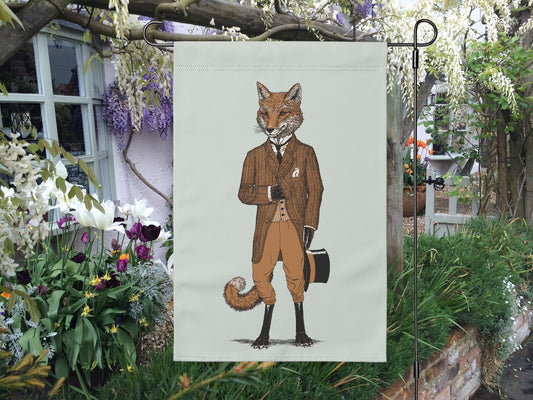 Dapper Fox Yard Flag