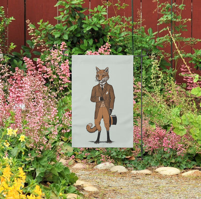 Dapper Fox Yard Flag