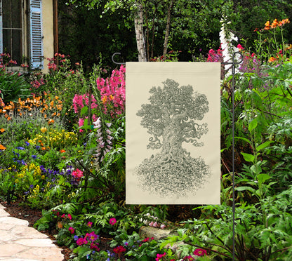 Tree Garden Flag