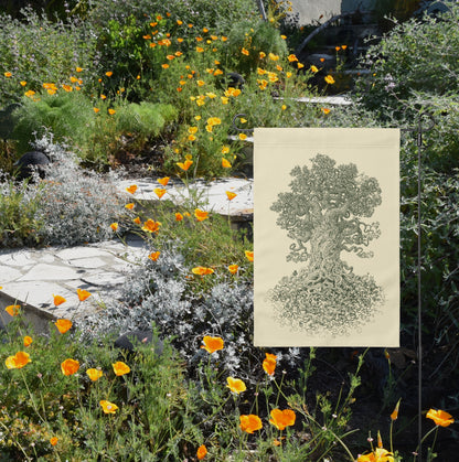 Tree Garden Flag