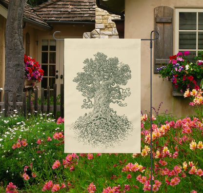 Tree Garden Flag