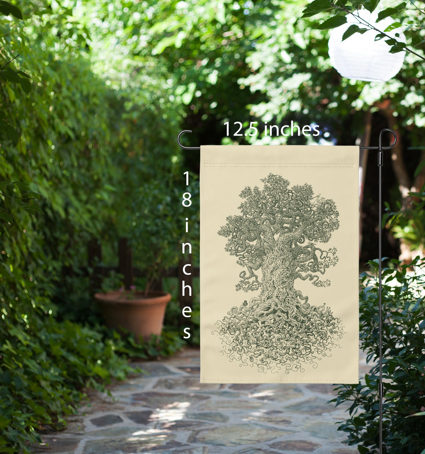 Tree Garden Flag