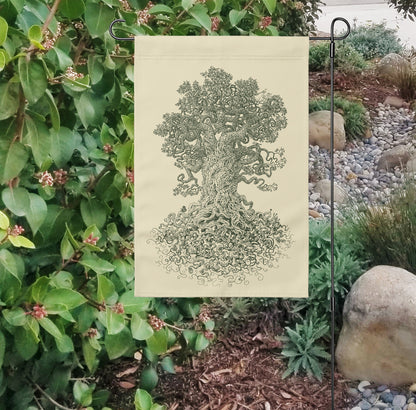 Tree Garden Flag