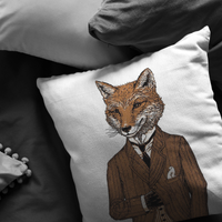 Dapper Fox Pillow