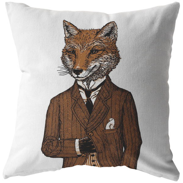 Dapper Fox Pillow