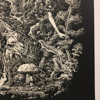 "Mother Nature's Daughter" Screen Print or Original Ink Drawing