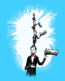 Abe in the Hat 8x10 or 11x14 Print  - Dr Suess Parody