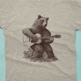 "Bear Guitar" Screen Print or Original Ink Drawing