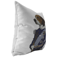 Regal Beagle Decorative Throw Pillow